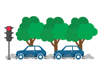 Schéma émissions freinage